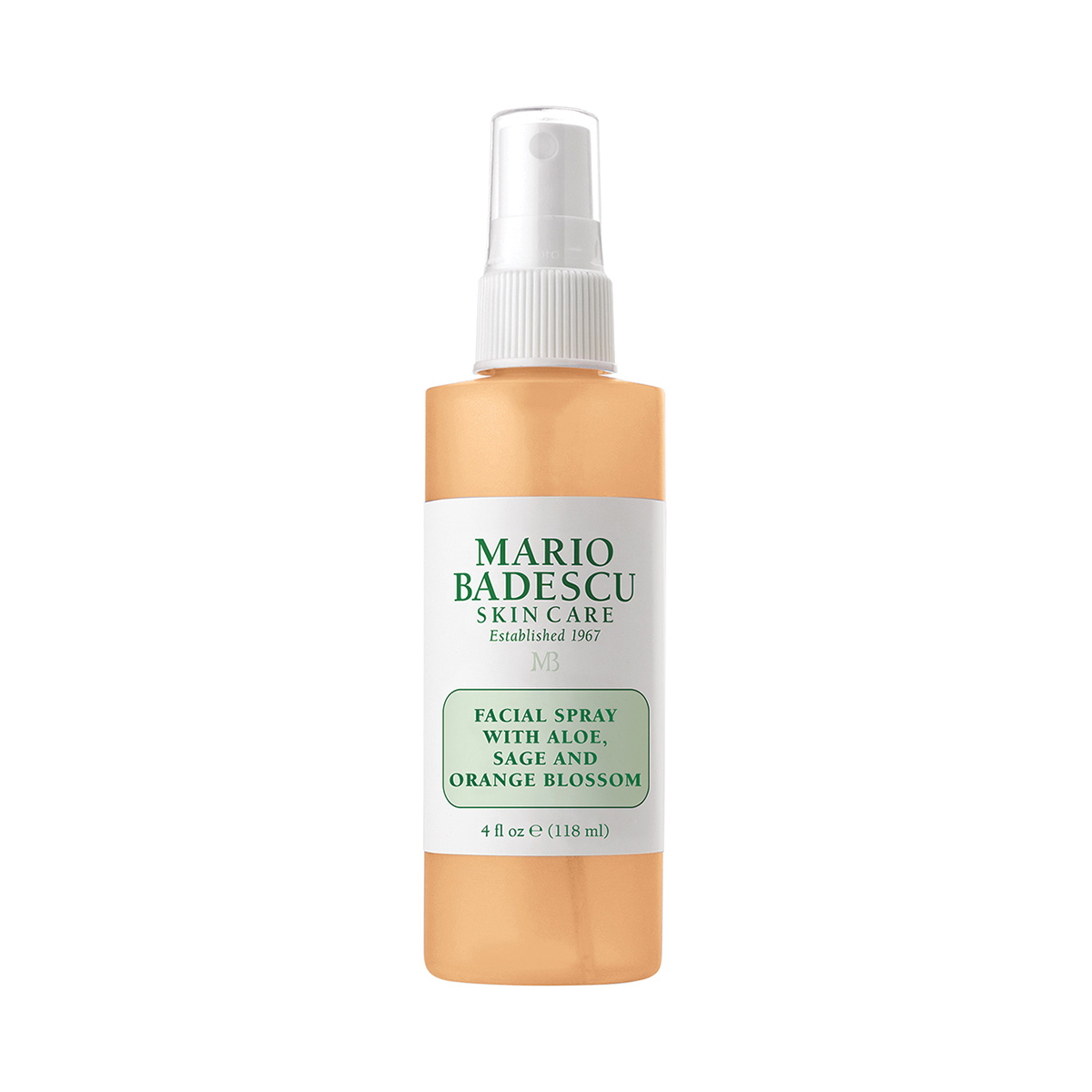 Facial Spray w/ Aloe, Sage & Orange Blossom 118 ml