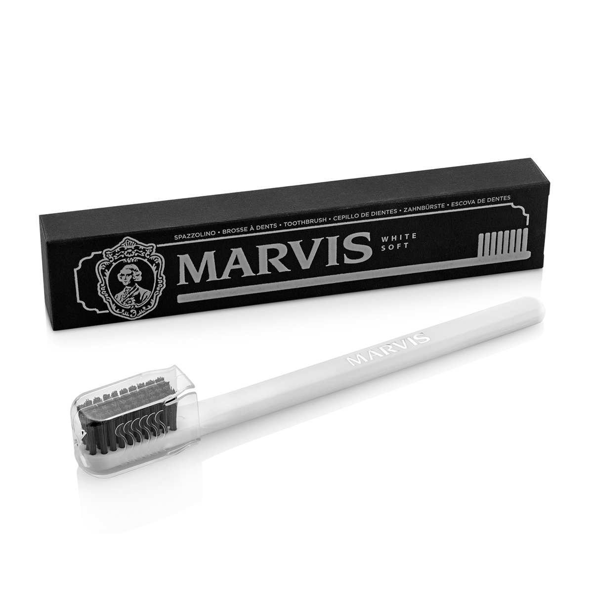 Toothbrush White 1 Stk